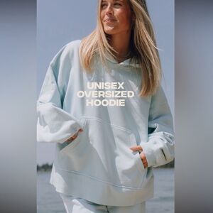 Daily Drills Hoodie in light blue